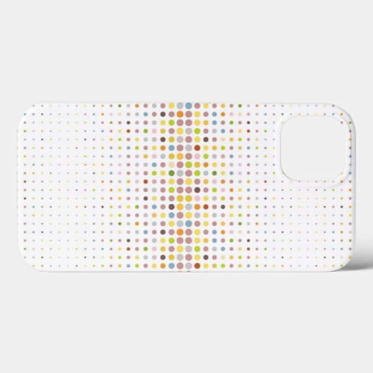 ドット数々のの背景 Case-Mate iPhoneケース (裏面 (横))