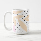 ドット柄 15oz コーヒーマグ コーヒーマグカップ (左)