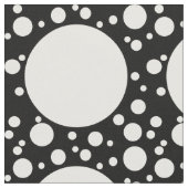 ドット白+背景とアイディア ファブリック (クローズアップ)
