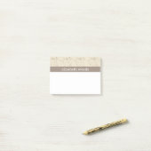 ドット素朴エレガントパターン ポストイット (デスク上)