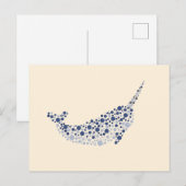 ドット絵のセイウチョウ ポストカード (正面/裏面)