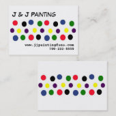 ドット行 名刺 (正面/裏面)