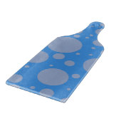 ドット装飾ガラスの切り板パドル カッティングボード (角)