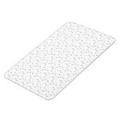 ドット、グレーニッケル マグネット (左側)