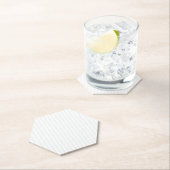 ドット、ダークグレー、チャコール ペーパーコースター (インサイチュ)