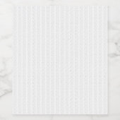 ドット、ダークグレー、チャコール ワインラベル (シングルラベル)