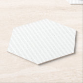 ドット、ダークグレー、木炭 ペーパーコースター (アングル)