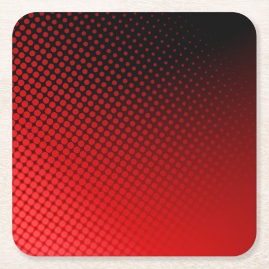 ドット・パターン スクエアペーパーコースター (正面)