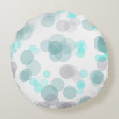 ドット・ブルースの世界 ラウンドクッション (裏面)