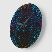 ドット・プラネット – ラウンド(ラージ) 壁時計 (傾斜)