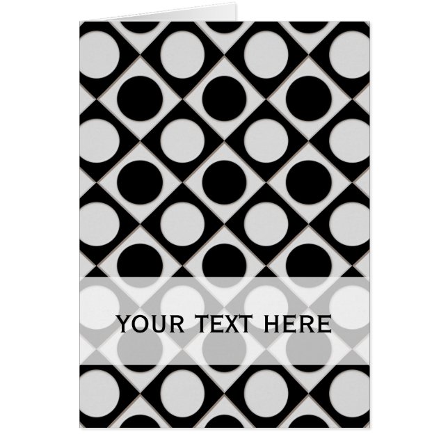 ドット&正方形/白黒+アイディア (正面)