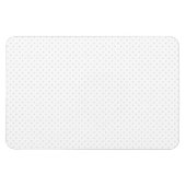 ドット、白い煙 マグネット (横)