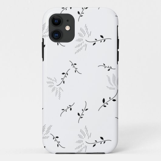 ドット、雪のドリフト Case-Mate iPhoneケース (裏面)