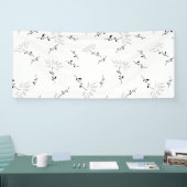 ドット、雪ドリフトバナー 横断幕 (トレードショー)