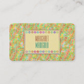 ドット（黄） 名刺 (正面)