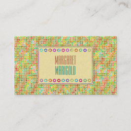 ドット（黄） 名刺