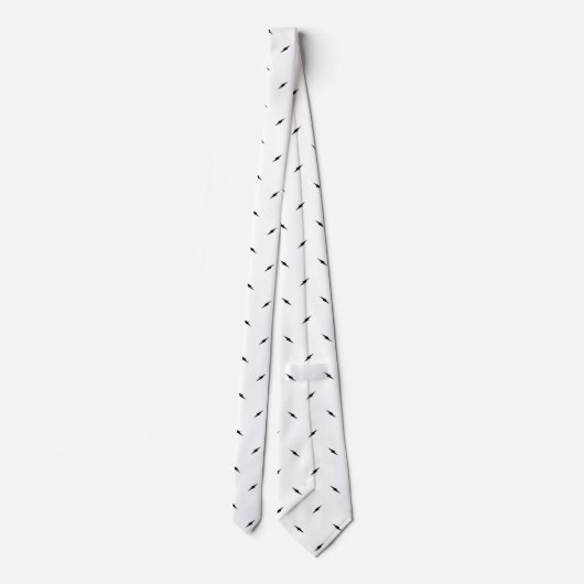 ドット、黒 ネクタイ (裏面)