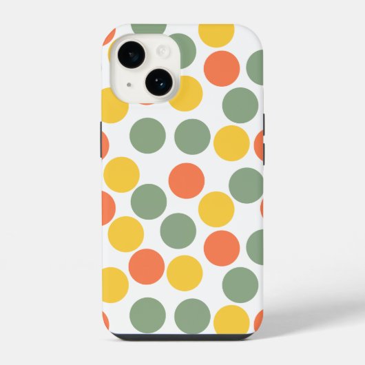 ドット iPhoneケース (裏面)