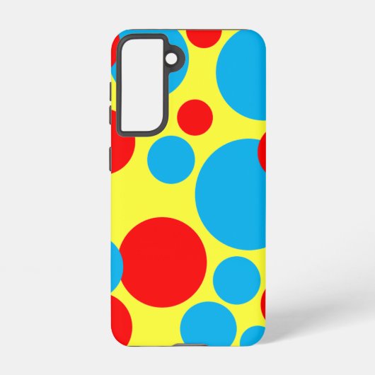 ドット SAMSUNG GALAXYケース (裏面)