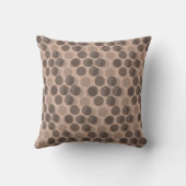 ドットNo Com - Taupe クッション (裏面)