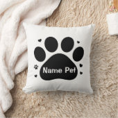 ドッパーソナライズされたグポーカスタムペットネームホームデコール クッション (ブランケット)