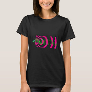 ドップラー効果物理計算式物理学者 Tシャツ