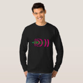 ドップラー効果 物理学 科学 数式 物理学者 Tシャツ (正面フル)