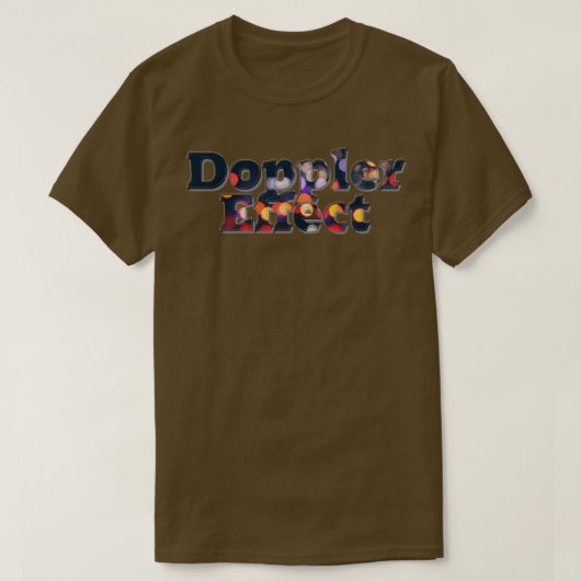 ドップラー効果 Tシャツ (デザイン正面)