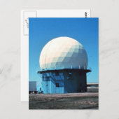 ドップラー気象レーダー局 – ノルマン ポストカード (正面/裏面)