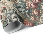 ドッペルゲンガー悪意 – ゴシック様式フローラバンダナ ラッピングペーパー (ロールコーナー)