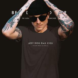 ドッモダングパパエ最高のバー名前をカスタムするブラック Tシャツ