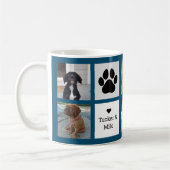 ドッモダング最高のパパ4写真 コーヒーマグカップ (左)