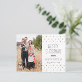 ドッモダントクリスマスフォトポストカード シーズンポストカード (スタンド正面)