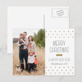 ドッモダントクリスマスフォトポストカード シーズンポストカード (正面/裏面)