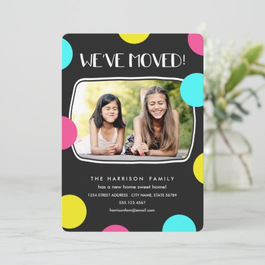 ドッモダント写真動き案内 案内状 (スタンド正面)