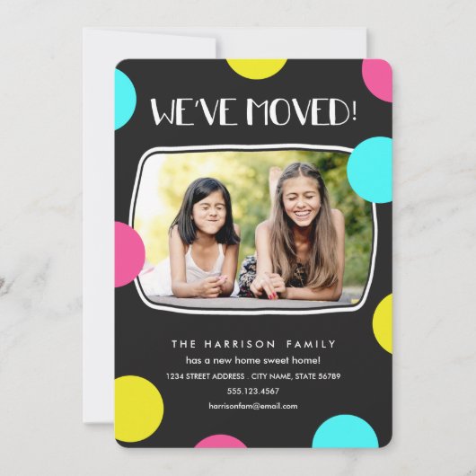 ドッモダント写真動き案内 案内状 (正面)