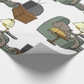 ドッリラックスク・ウォッチングテレビ ラッピングペーパー