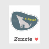 ドッ吹クのドッグ気にリマニーとアクア シール (シート)