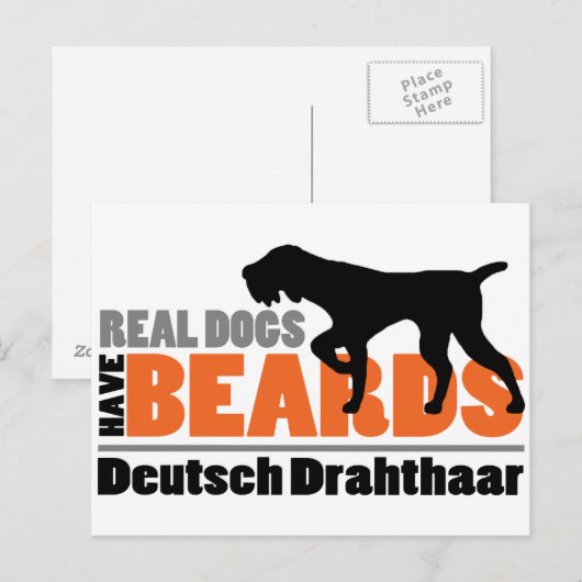 ドッ実在グスハブビーズ – ドイッチドラフトハー ポストカード (正面/裏面)