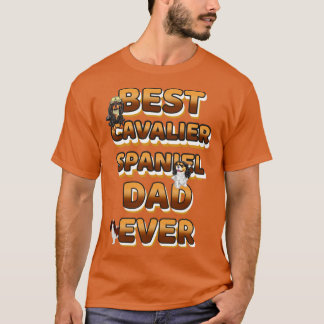 ドッ最高のグパパエバーカバリエスパニエル犬 Tシャツ