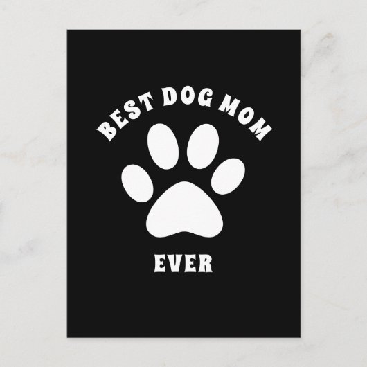 ドッ最高のグママエバカスタム文字パーソナライズされた ポストカード (正面)