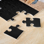 ドッ最高のグ写真コラージュパーソナライズされた ジグソーパズル (側面)