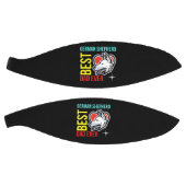 ドッ最高のツ羊飼いパパエバー、犬のパパギフト バスケットボール (パネル)