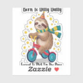 ドッ生まれと口を出す シール (シート)