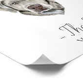 ドッ結婚クの看板 ポスター (角)