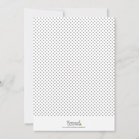 ドッ縁どトドリンクとベメリーイ・ホリデー 招待状 (裏面)