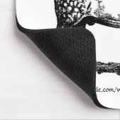 ドッ荷車を引くプ馬 マウスパッド (コーナー)