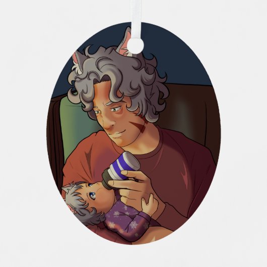 ドティンファーザーオーナメント メタルオーナメント (正面)