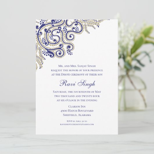 ドティ式 招待状 (スタンド正面)