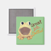 ドティ・カエル マグネット (正面/裏面)